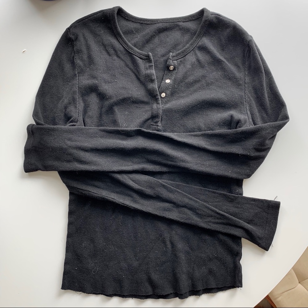 Long sleeve Henley
